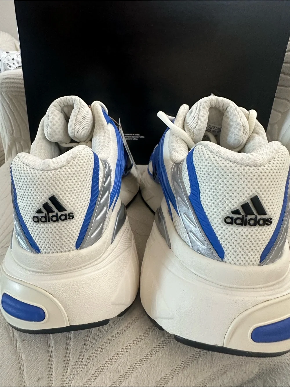 adidas Adistar XLG 2.0 ‘Hi Res Blue Sneakers NEW Men’s Shoes KI4505